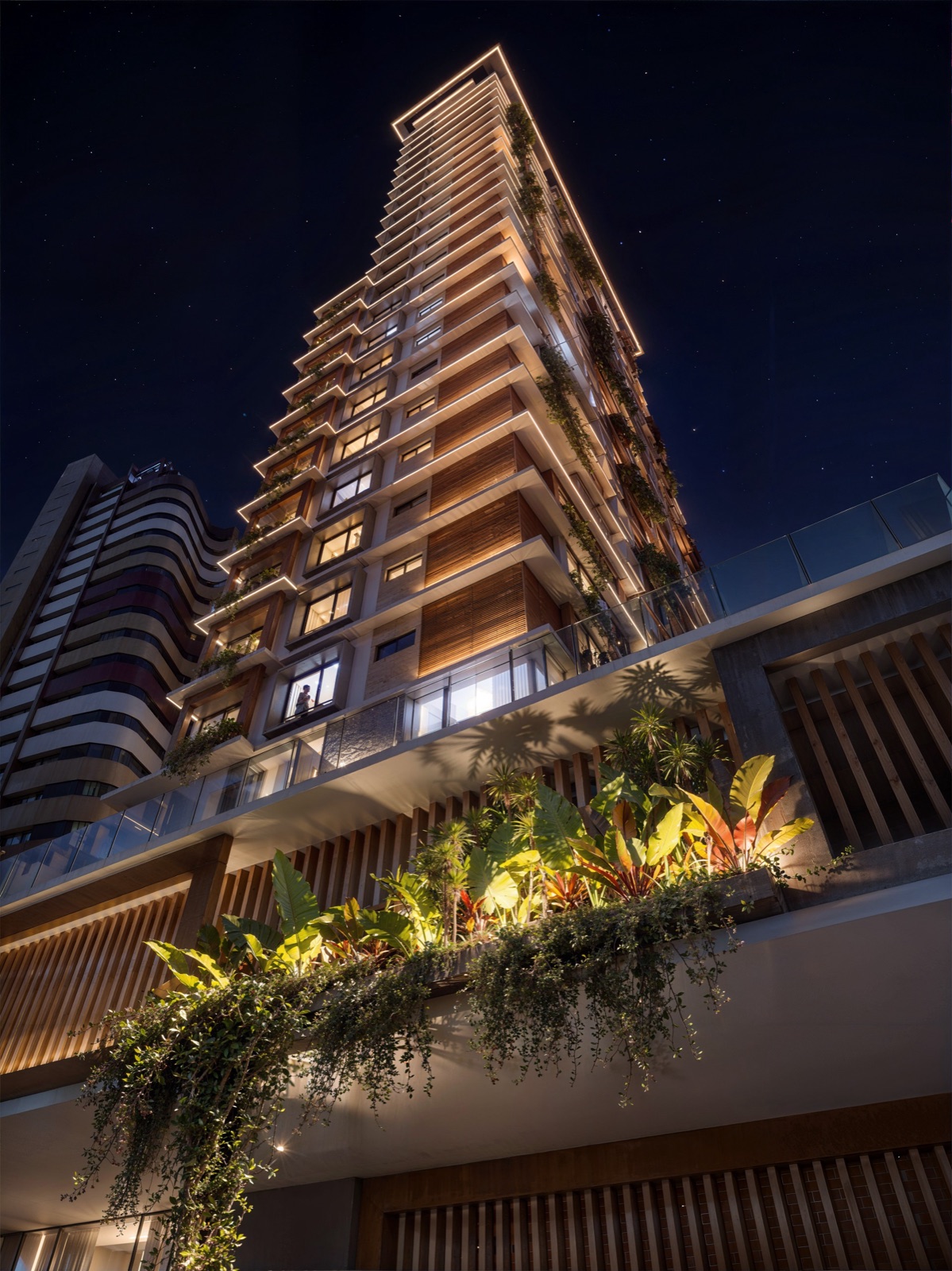 Render do empreendimento Urban Tirol
